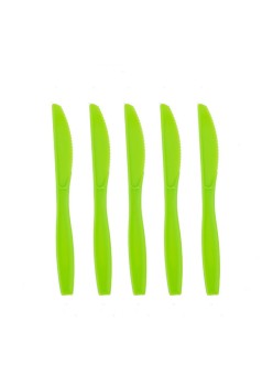 Set 10 Cutite de Unica Folosinta, Flippy, Colectia Dino Park, 17 x 1.6 cm, din Plastic PE, Multicolor