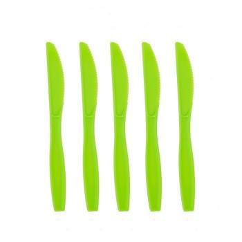 Set 10 Cutite de Unica Folosinta, Flippy, Colectia Dino Park, 17 x 1.6 cm, din Plastic PE, Multicolor