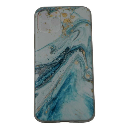 Husa protectie pentru Samsung S10 Lite Soft Acryl TPU Marble Model 1