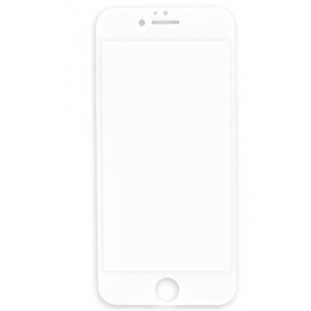Folie Sticla securizata, Flippy, compatibila cu Apple iPhone SE 2022, Full Glue, margini albe