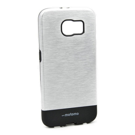 Husa Samsung Galaxy S6 Edge Motomo V4 Argintiu