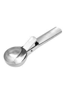 Lingura dozatoare inghetata Flippy,  Cool Serving, inox, gri