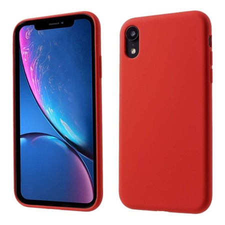 Husa protectie compatibila cu Huawei P40 Pro Liquid Silicone Case Rosu
