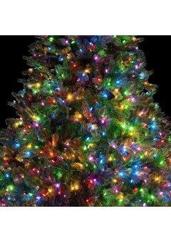 Instalatie Craciun, 100 m, 1000 Led-uri ,Liniara, Multicolor, 8 jocuri de lumini, Transformator cu telecomanda, Interconectabila, Prelungitor 3 m inclus, Fir Transparent, Flippy