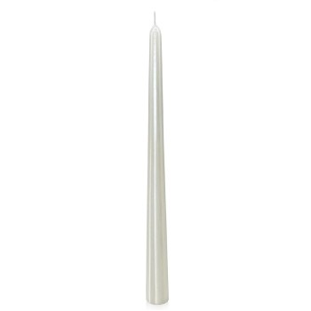 Lumanare Decorativa, Flippy, pentru Masa, 25 cm, din Parafina, fara Fum, Ardere 7.5h, Alb