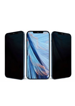 Folie protectie Flippy pentru iPhone 14 Plus, Sticla securizata, temperata, duritate 9H, Privacy 360, Transparenta, Protectie Completa