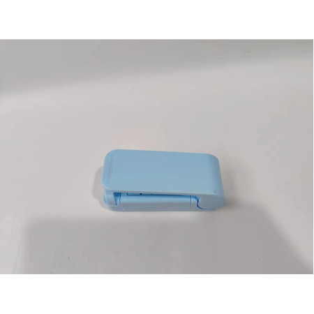 Mini Aparat de Sigilat Pungi cu Baterii, Flippy, Etansare prin Caldura, Spate Magnetic, Portabil, 9.7x3 cm, Albastru