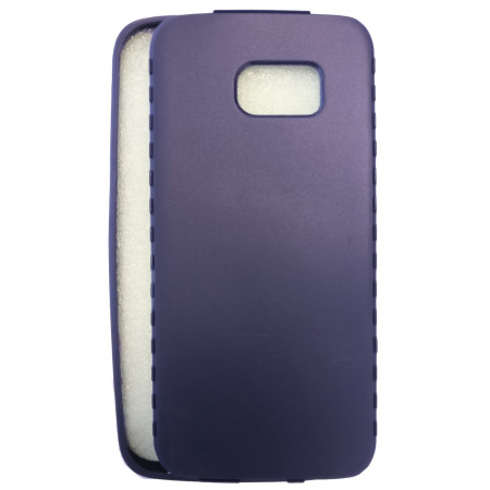Husa Samsung Galaxy S7 Edge Full Silicone Albastru