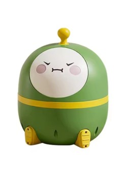 Olita 2in1, Flippy, Model Ou, cu Reductor WC, din Plastic, cu Muzica si Lumini, 29 x 29 x 22 cm, Verde