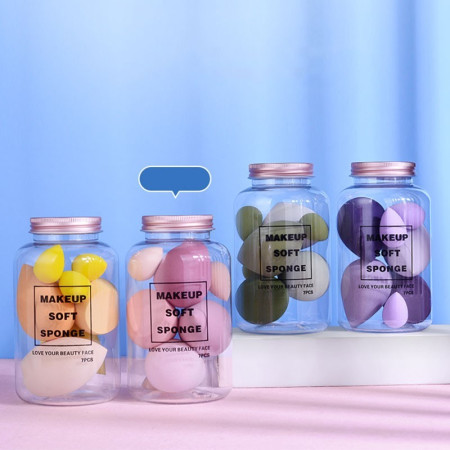 Set Buretei Machiaj, Flippy, Premium, 7 bucati, mov