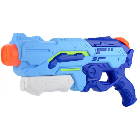Pistol cu Apă pentru Copii, 6+ ani, cu Rezervor Mare de 1200ML, Jet Puternic, Ideal pentru Piscină și Plajă, Albastru