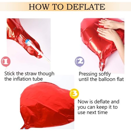 Set Baloane din Folie Metalizata, Flippy, Model Happy Birthday, Litere de 40 cm, Baloane Party, Ambalaj Individual, Pai, Ata si Adeziv Incluse, Umflare cu Aer sau Heliu, Multicolor