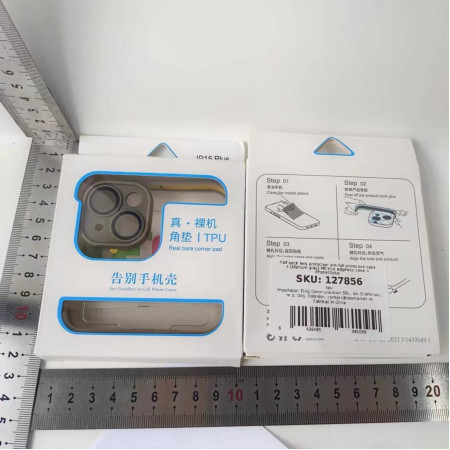 Husa Metalica Edgeless Compatibila cu iPhone 15, Flippy, Protectie pentru Colturi si Camera, Aliaj, Antisoc, Antizgariere, Gri Mat