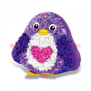 Set de Creație Pernă pentru Copii, Dream Kids, Model Pinguin – Distracție și Creativitate