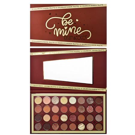 Trusă Machiaj Be Mine – 32 Nuanțe Fard de Pleoape, Texturi Mate, Sidefate & Glitter, Cadou Ideal