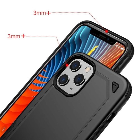 Husa Flippy Apple iPhone 11 Pro Max Defender Model 2, Negru