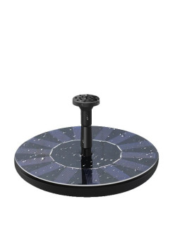 Fantana Arteziana pentru Gradina, Flippy, Solara, Automata, Rotunda, 3 Moduri de Pulverizare, Negru, 16 cm