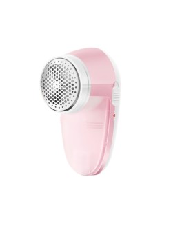 Aparat Pentru Curatat Scame, Par Si Praf, Flippy, Pentru Diferite Tipuri De Material, Cu Lame Din Otel Inoxidabil, Incarcare Prin USB Type-C, Cu Perie De Curatare si Cablu USB Incluse, 13x7 cm, Roz
