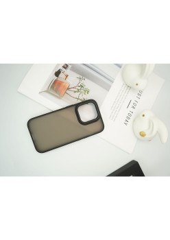 Husa de Protectie, Flippy, pentru iPhone 15 Pro Max, Satin Matte, din PC, Negru