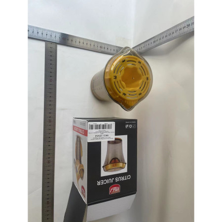 Storcator manual citricie Flippy, cu recipient de 600 ml, 15x8.5x13.5 cm, material ABS, Transparent