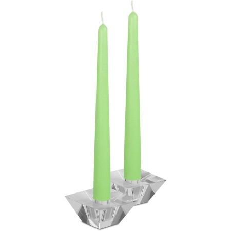 Set 4 Lumanari, Flippy, pentru Suport de Masa, Fara Miros si Fum, din Parafina, 2.2 x 25 cm, Verde