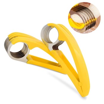 Feliator pentru Alimente, Flippy, Model Banana, Galben