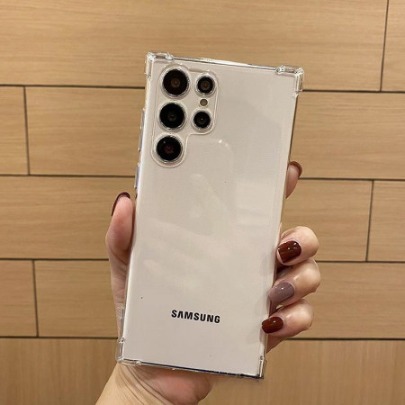 Husa de Protectie, Flippy, Compatibila cu Samsung Galaxy A55 5G, TPU Antisoc, Protectie Colturi, 1.5 mm Transparent