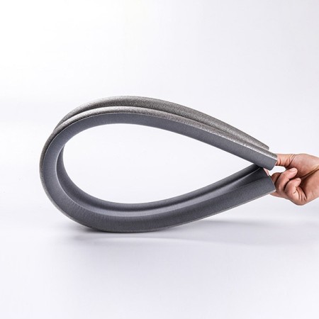 Banda de Izolare a Usii, Flippy, Banda Anti-Curent, Anti-Zgomot, Anti-Praf, Opritor Izolator, 90cm, Gri