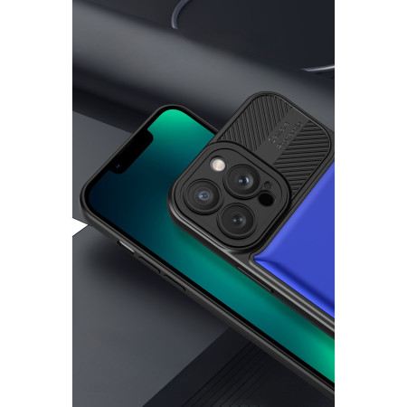 Husa pentru Apple iPhone 11 MagSafe, Urban Armor, Flippy, Albastru, suport magnetic