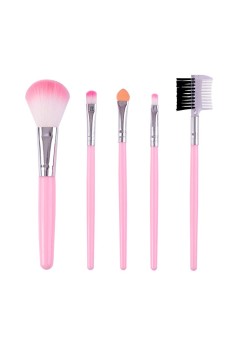 Set 5 pensule pentru make-up Flippy, roz