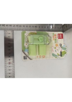 Guma de Sters cu Sistem Reglare Pull Push, 2 Rezerve, Verde