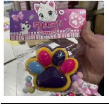 12,5 cm *10,5 cm- 220g - Cat Paw Squeeze BIG Model 17