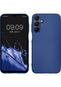 Husa de Protectie Matte TPU, Flippy, pentru Samsung Galaxy A55 5G, Protectie Camera, Antisoc, Antizgariere, Antialunecare, Acoperire Completa, Albastru