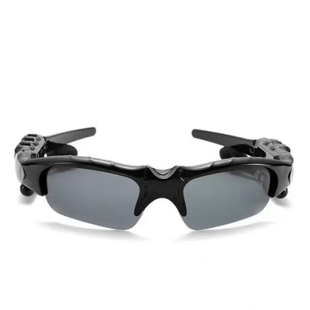 Ochelari de Soare Inteligenti, Flippy, Lentile Polarizate, Conexiune Bluetooth 5.0, Functie Apelare, Redare Muzicala, Impermeabili IPX3, 12.5 x 17 x 4 cm, Negru