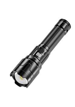 Lanternă Flippy P50 cu zoom telescopic, afișaj digital și ieșire magnetică  Model 117