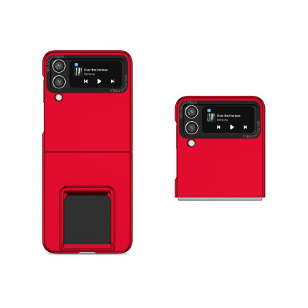 Husa de protectie Flippy, Pliere Tridimensionala, Multifunctionala, PC, pentru Samsung Galaxy Z Flip 5 , Rosu