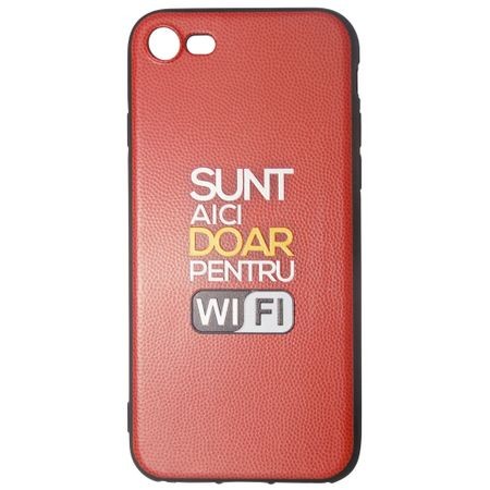 Husa Apple iPhone X Multicolor Mesaj Wi-Fi