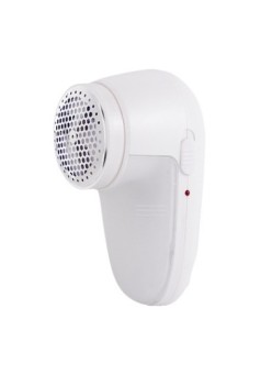 Aparat Scame si Par Haine, Flippy, Electric, USB inclus, Periuta Curatare, pentru Diferite Tesaturi, 13 x 6.8 x 5.8 cm, Alb