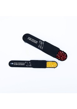 Set 2 Linguri de Măsurat Ajustabile, Design Ergonomic, Precizie și Versatilitate, Negru