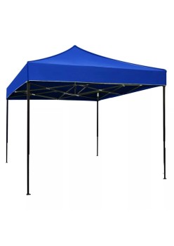 Cort pliabil pentru Evenimente, cadru metalic pentru curte si gradina, 2x2 m, Albastru, Flippy