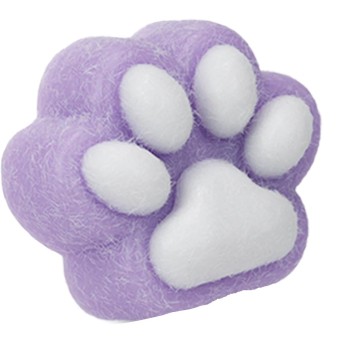 Jucarie Interactiva Squishy, Flippy, Model Cat Paw, Revenire Lenta, din TPR, +3 Ani, 7.5 cm, Textura Puf, Mov