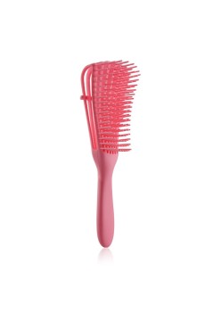 Perie flexibila pentru descalcire par cret umed si uscat, Flippy, Roz