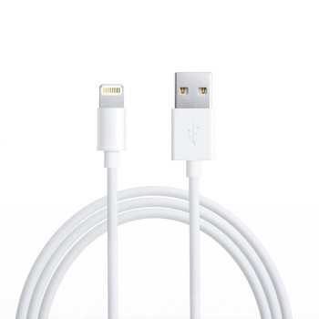 Cablu Date Lightning 1 m Bulk, Alb