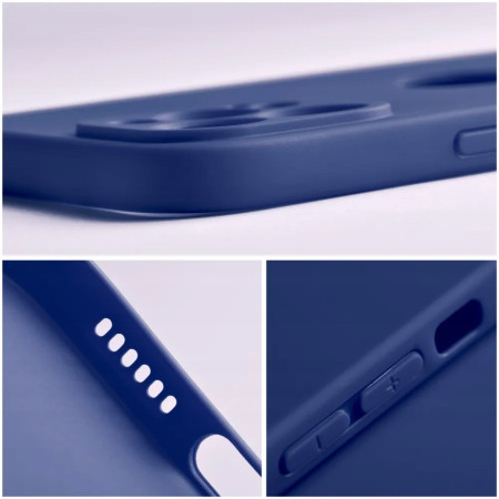 Husa de Protectie, Flippy, pentru Xiaomi Redmi Note 13 Pro 5G, Liquid Silicone, cu Microfibra pe Interior, Protectie Antisoc, Compatibil Incarcare Wireless, Albastru