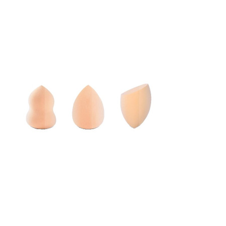 Set Buretei Machiaj, Flippy, Premium, nude, 3 bucati
