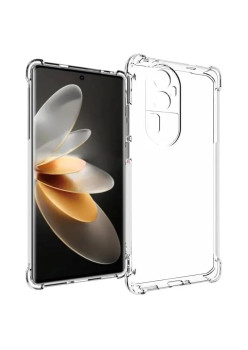 Husa de Protectie, Flippy, Compatibila cu Oppo Reno 10, TPU Antisoc, Protectie Colturi, 1.5 mm Transparent