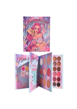 Paleta farduri Kevin&Coco, 69 nuante, blush, iluminator, conturing, deschidere tip carte, 18.6 x 16.5 cm, 97 g, multicolor