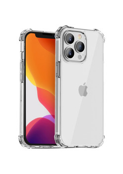 Husa de Protectie, Flippy, Compatibila cu Apple iPhone 16, TPU Antisoc, Protectie Colturi, 1.5 mm Transparent