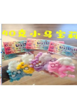 Jucarie Antistres Squishy, Flippy, cu Revenire Lenta, Model Unicorn, Ambalaj Transparent