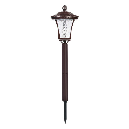 Lampa solara cu prindere in pamant, Flippy, inaltime 65 cm, Alb Rece
